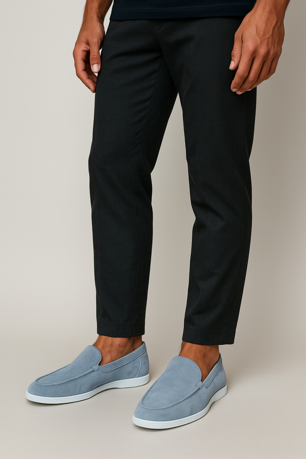 Suédélance – Mocassins Élégants en Daim