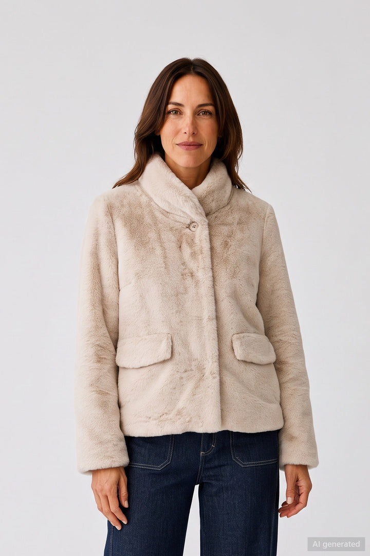 Isabeau | Veste en Fausse Fourrure