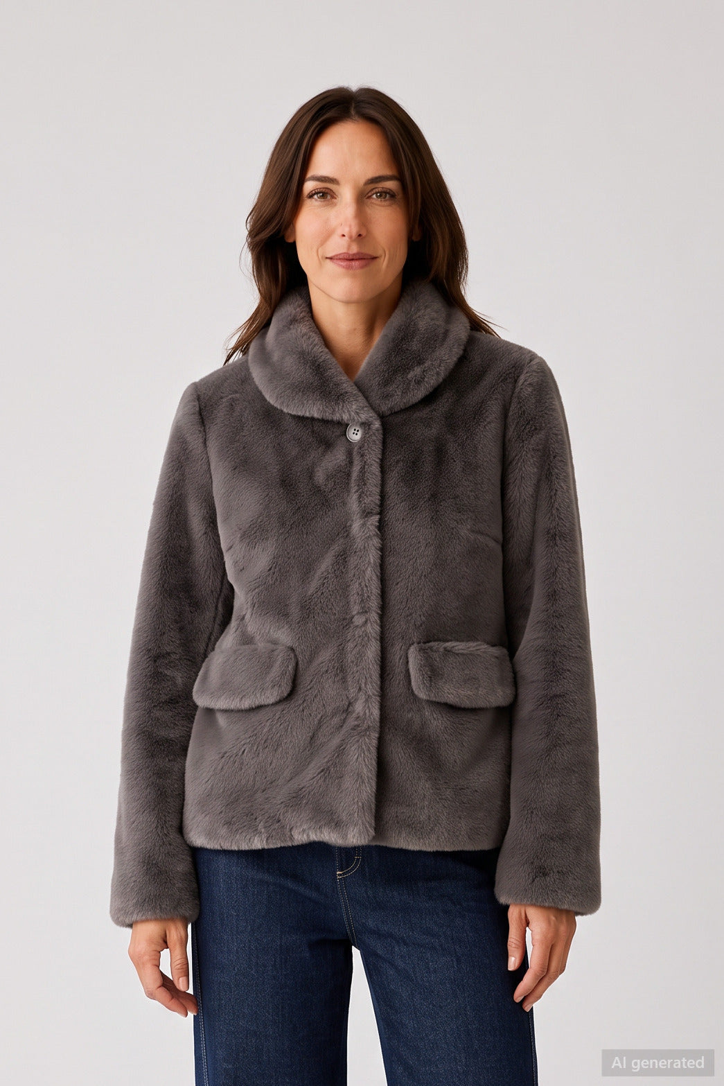 Isabeau | Veste en Fausse Fourrure