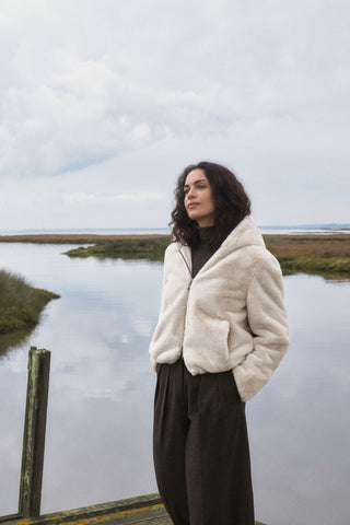 Isabeau | Veste en Fausse Fourrure