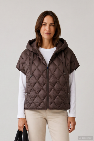 Cassiopée | Veste Sans Manches Raffinée