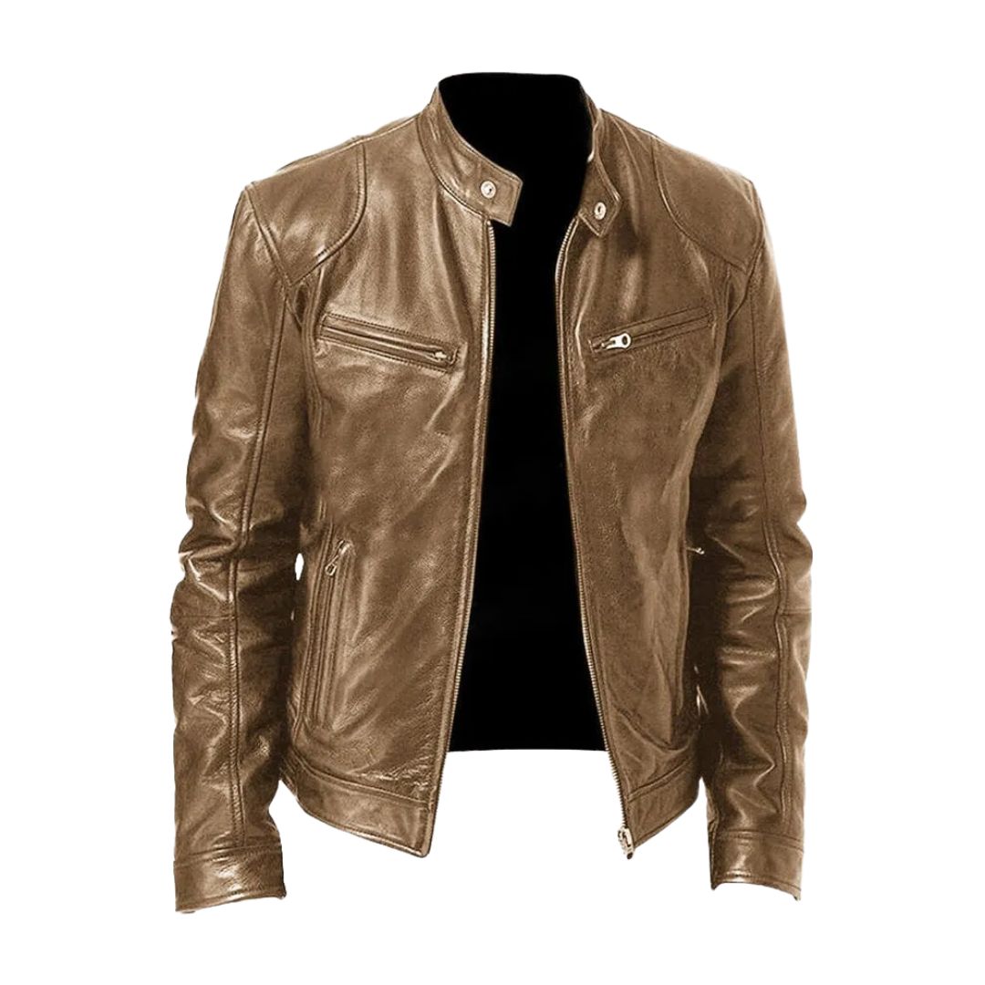 Cuiréon – Veste en Cuir Décontractée Homme