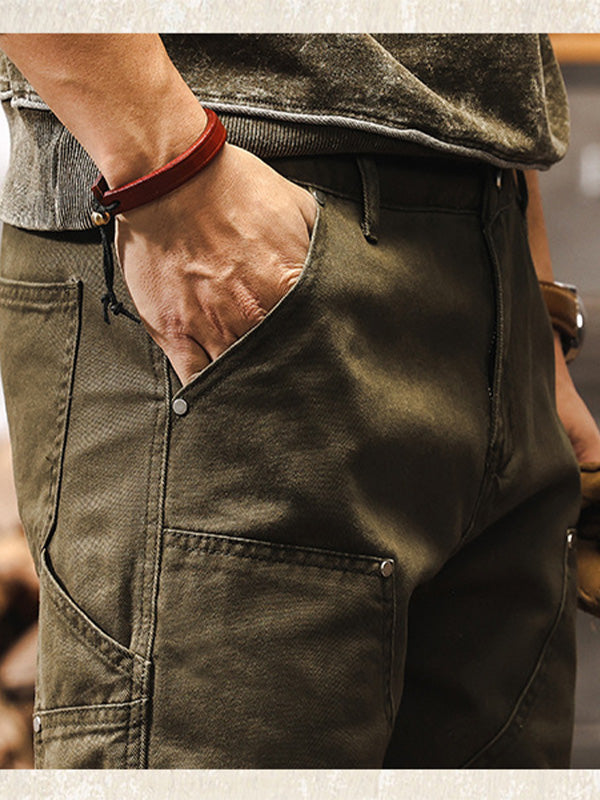 COTORAL – Pantalon en Coton Utile pour Homme