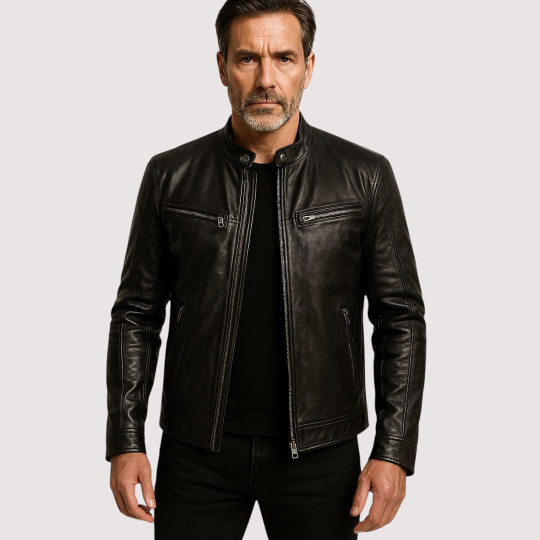 Cuiralto – Veste en Cuir Haut de Gamme Élégante pour Homme
