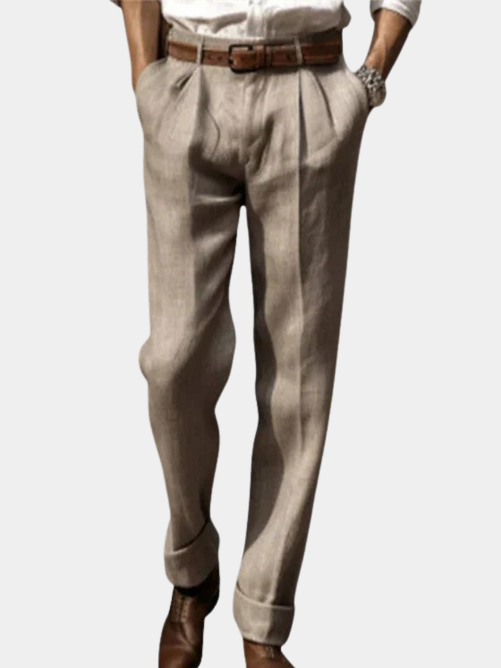 CLASSILIN – Pantalon en Lin Classique
