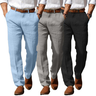 Linovance – Pantalon Homme Luxe en Lin Premium