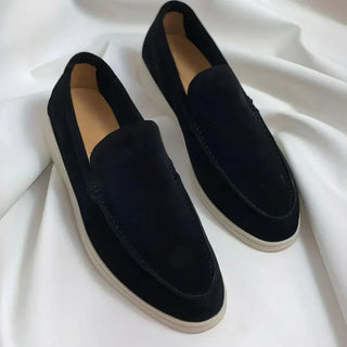 Suédélance – Mocassins Élégants en Daim