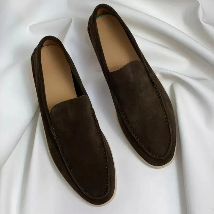 Suédélance – Mocassins Élégants en Daim