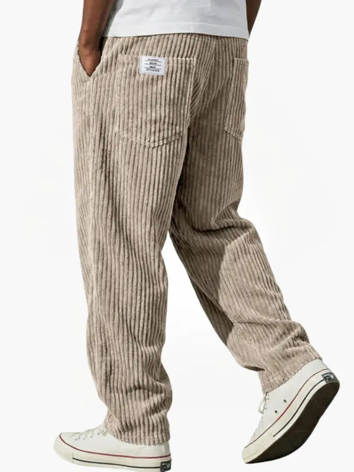 Cordérix – Pantalon en Velours Côtelé pour Hommes