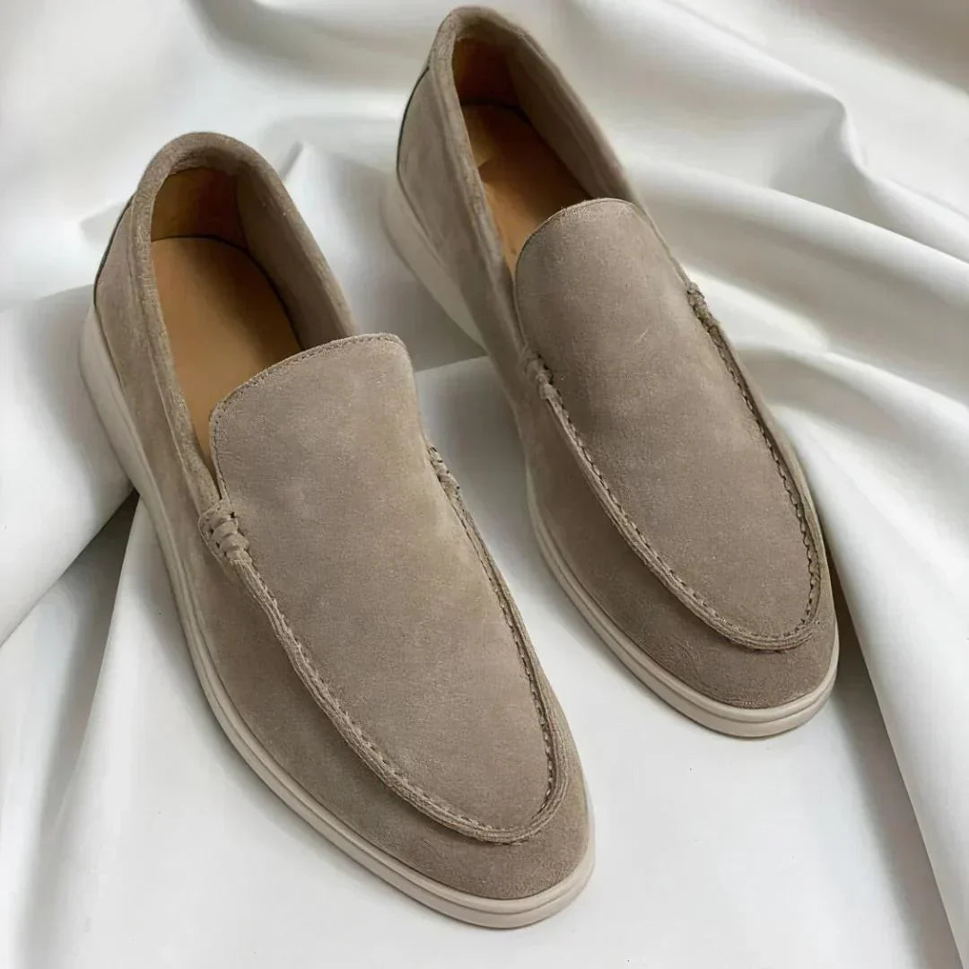 Suédélance – Mocassins Élégants en Daim