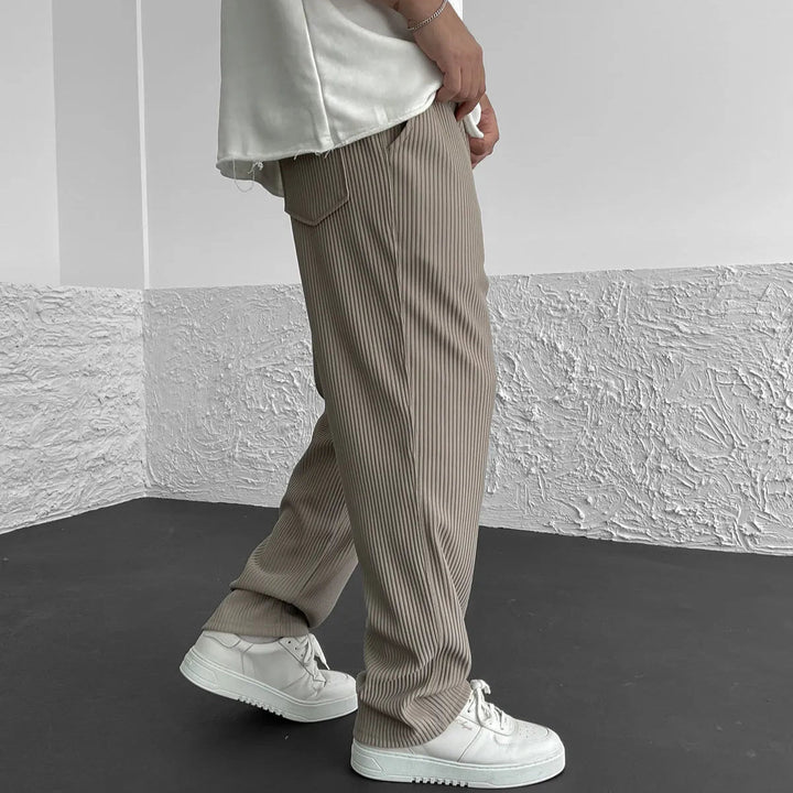 MONTRÉALIS – Pantalon en Maille Côtelée