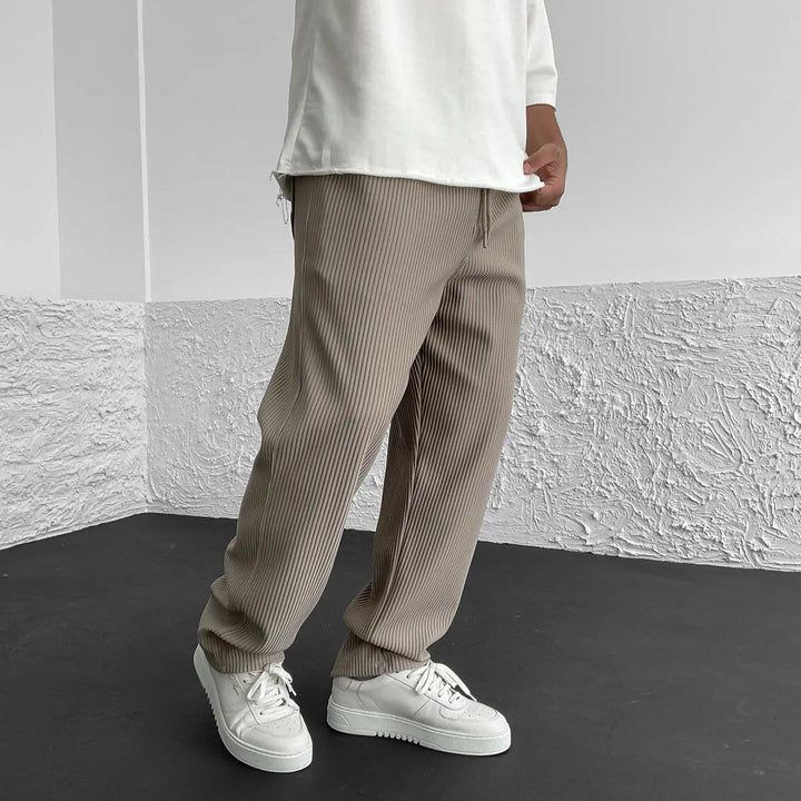 MONTRÉALIS – Pantalon en Maille Côtelée