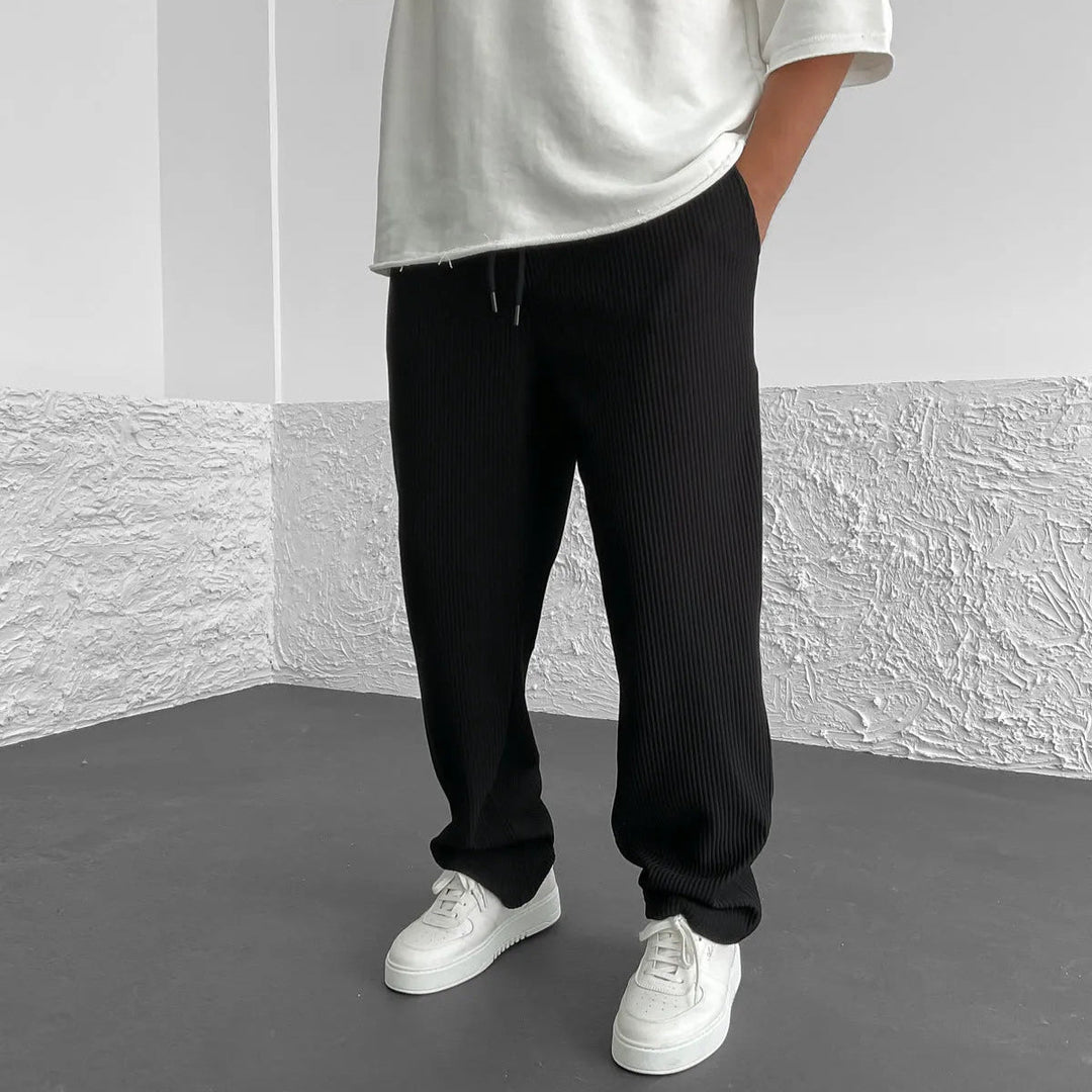 MONTRÉALIS – Pantalon en Maille Côtelée
