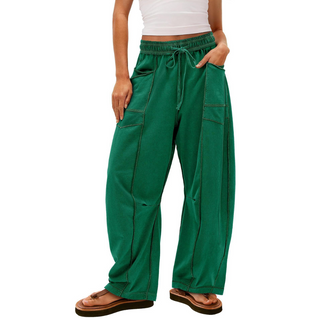 Largéa – Pantalon de Détente à Jambes Larges