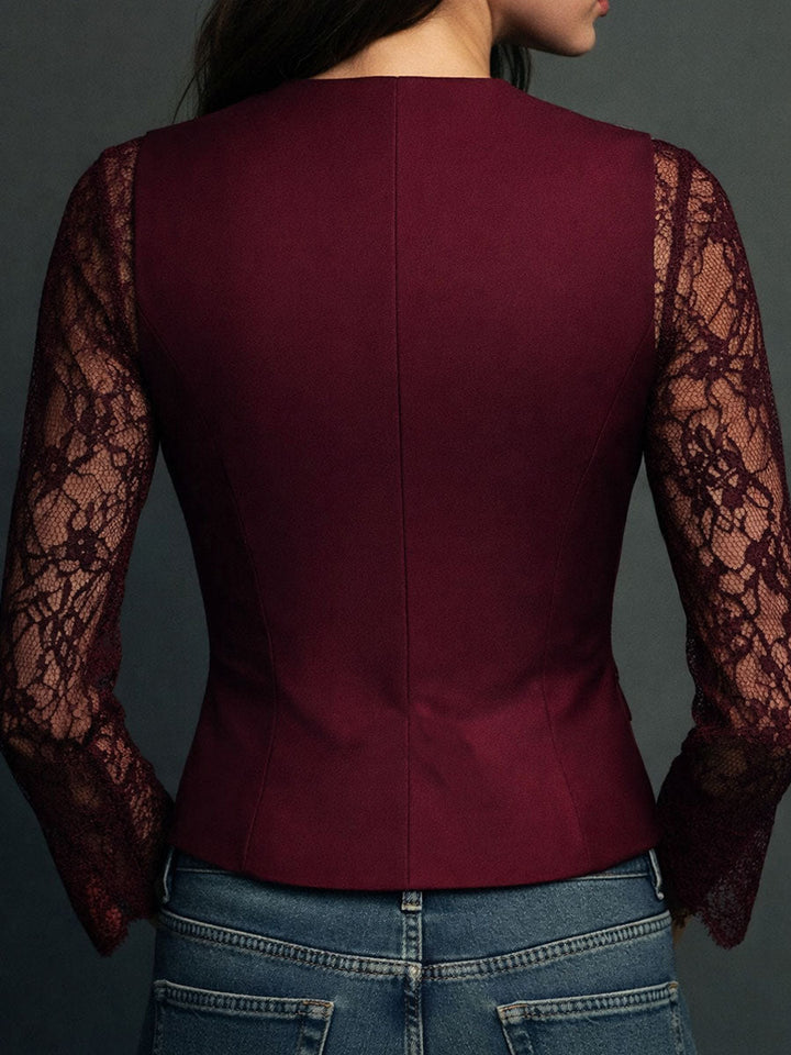 Éléonore | Blazer Élégance Aérienne