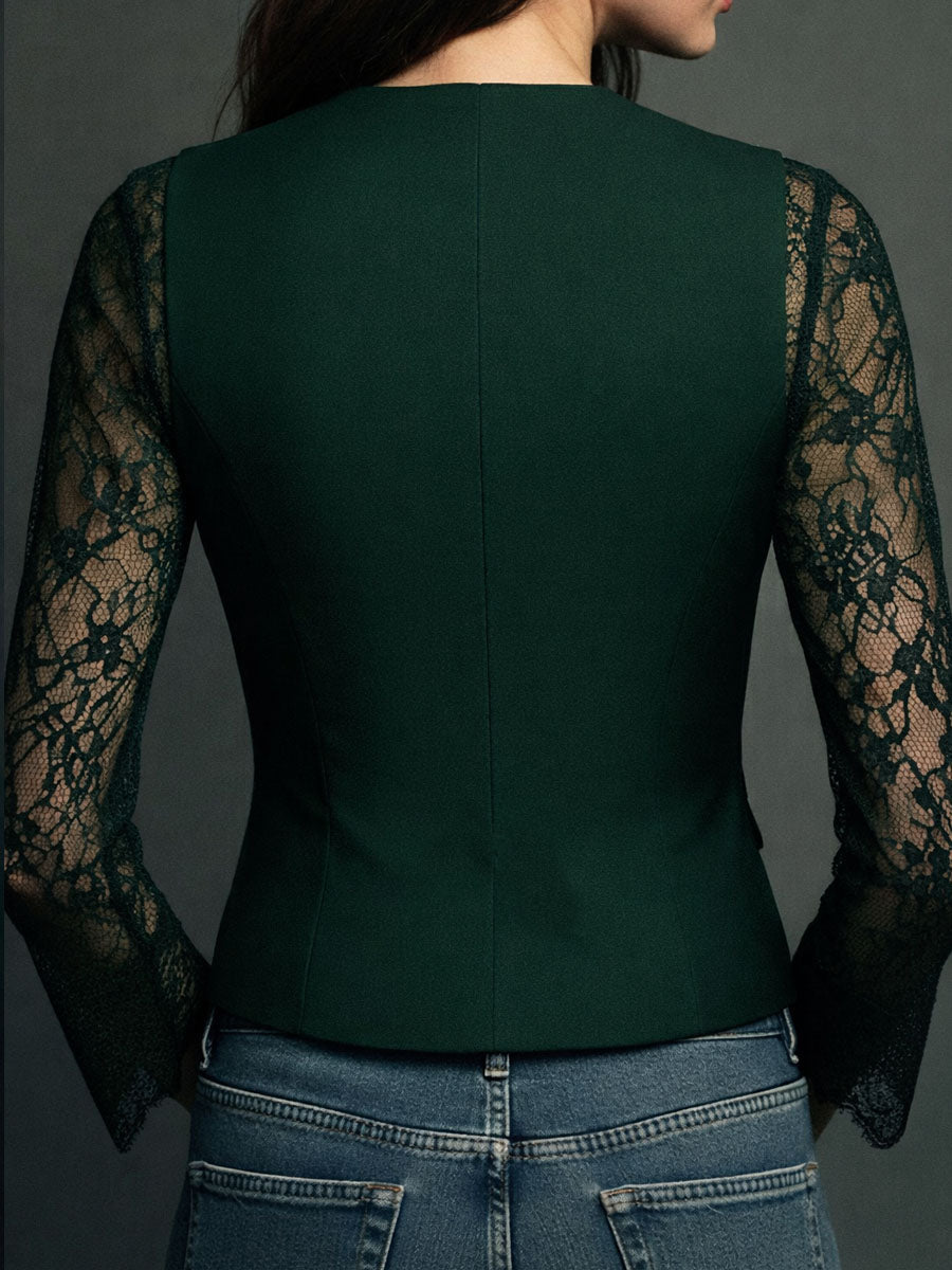 Éléonore | Blazer Élégance Aérienne
