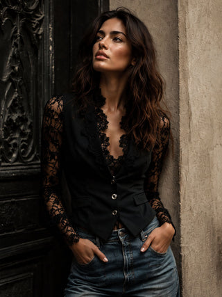 Éléonore | Blazer Élégance Aérienne