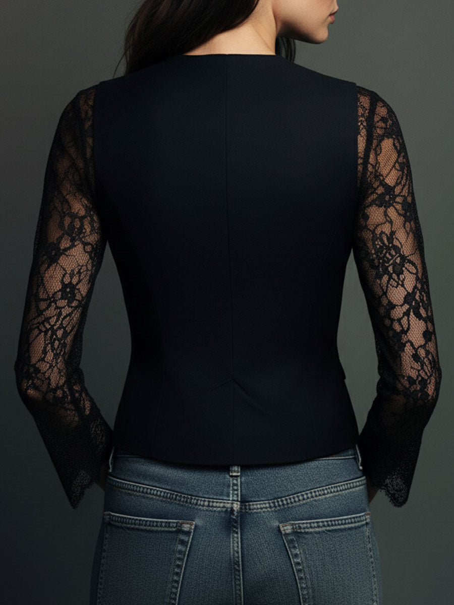 Éléonore | Blazer Élégance Aérienne