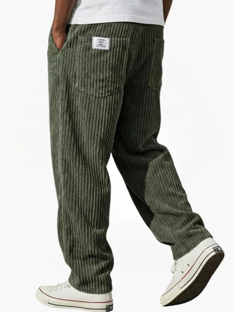 Cordérix – Pantalon en Velours Côtelé pour Hommes