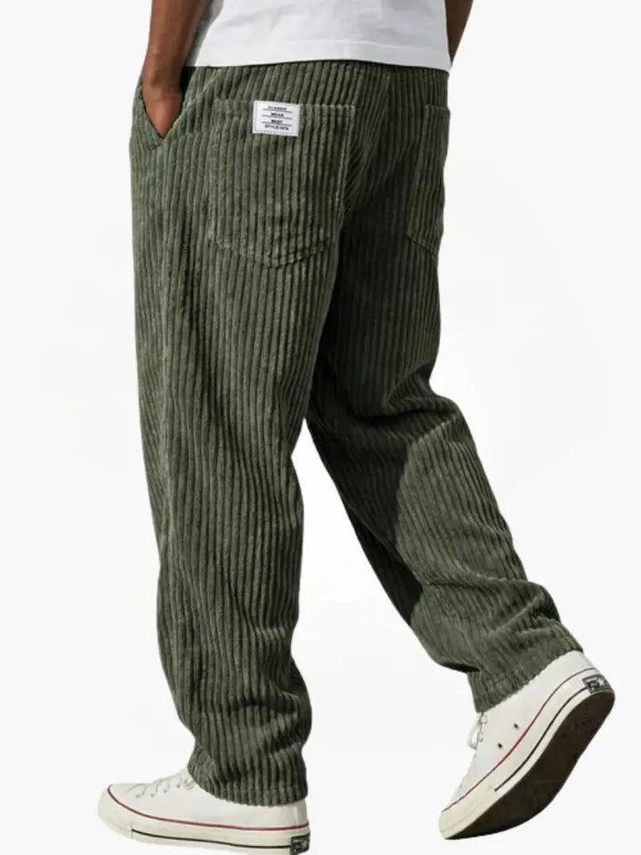Cordérix – Pantalon en Velours Côtelé pour Hommes