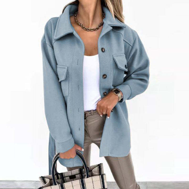 Maréline – Veste Oversize Femme Style Décontracté