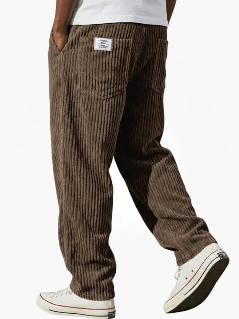 Cordérix – Pantalon en Velours Côtelé pour Hommes