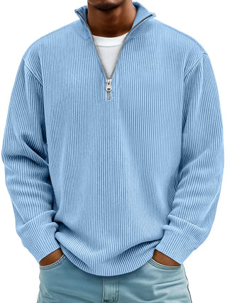 Savéran – Pull Homme Demi-Zip Style Moderne