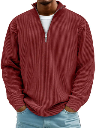 Savéran – Pull Homme Demi-Zip Style Moderne