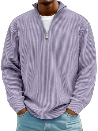 Savéran – Pull Homme Demi-Zip Style Moderne