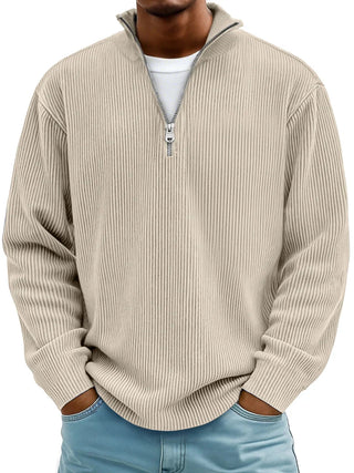 Savéran – Pull Homme Demi-Zip Style Moderne
