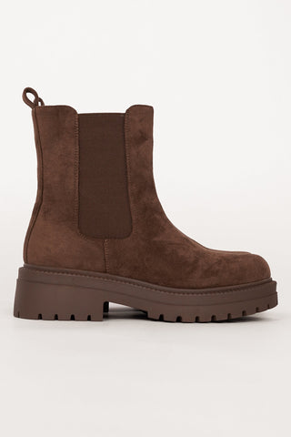 Éloane | Bottines Chelsea Suédées