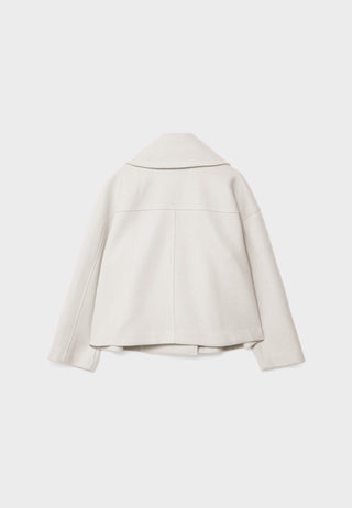 Élovance – Veste Courte Femme Double Boutonnage Coupe Moderne Élégante Mi-Saison