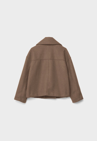 Élovance – Veste Courte Femme Double Boutonnage Coupe Moderne Élégante Mi-Saison