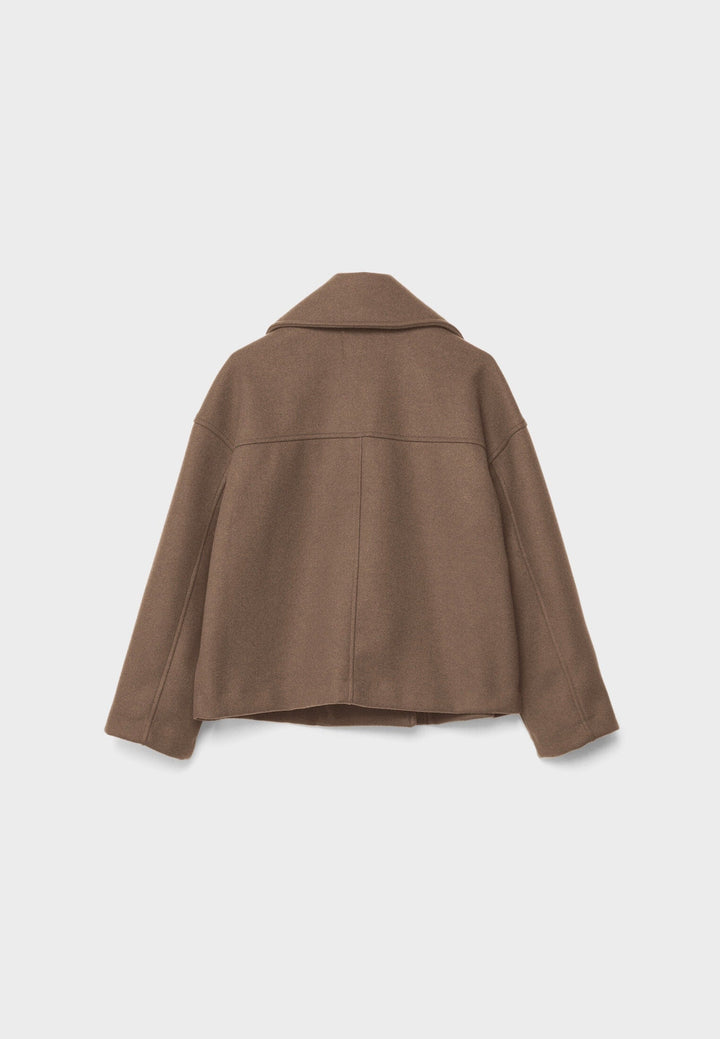 Élovance – Veste Courte Femme Double Boutonnage Coupe Moderne Élégante Mi-Saison