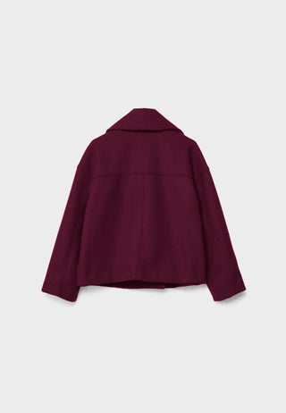 Élovance – Veste Courte Femme Double Boutonnage Coupe Moderne Élégante Mi-Saison