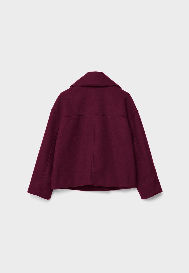 Élovance – Veste Courte Femme Double Boutonnage Coupe Moderne Élégante Mi-Saison