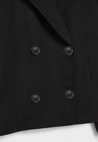Élovance – Veste Courte Femme Double Boutonnage Coupe Moderne Élégante Mi-Saison