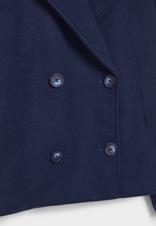 Élovance – Veste Courte Femme Double Boutonnage Coupe Moderne Élégante Mi-Saison