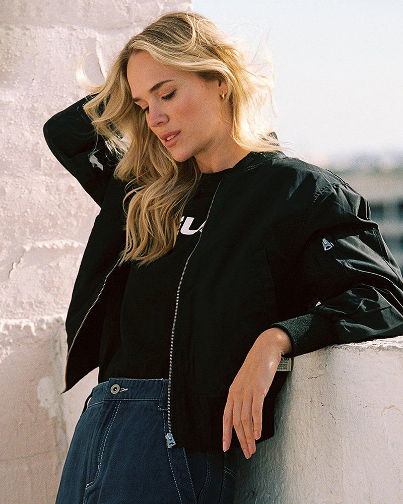 Aurélinea – Veste Zippée Femme Style Décontracté et Confort Quotidien