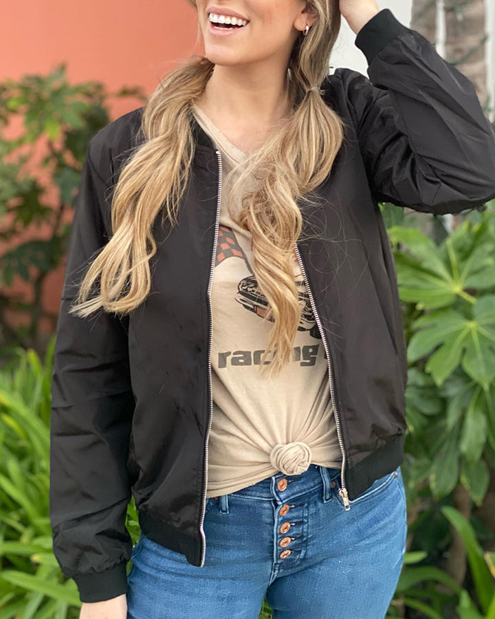 Aurélinea – Veste Zippée Femme Style Décontracté et Confort Quotidien
