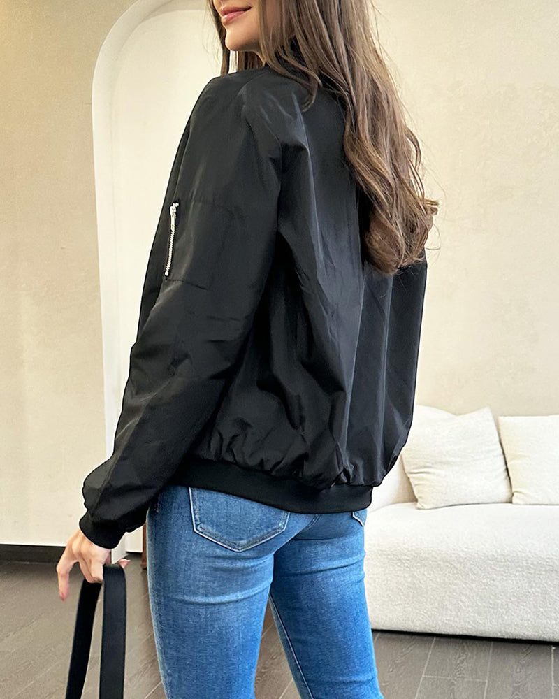 Aurélinea – Veste Zippée Femme Style Décontracté et Confort Quotidien