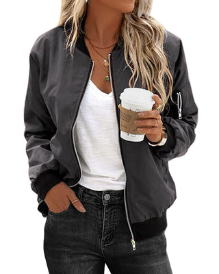 Aurélinea – Veste Zippée Femme Style Décontracté et Confort Quotidien