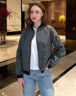 Aurélinea – Veste Zippée Femme Style Décontracté et Confort Quotidien