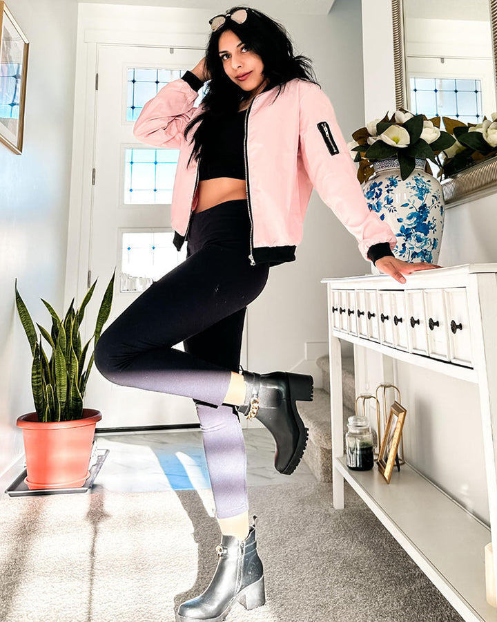 Aurélinea – Veste Zippée Femme Style Décontracté et Confort Quotidien