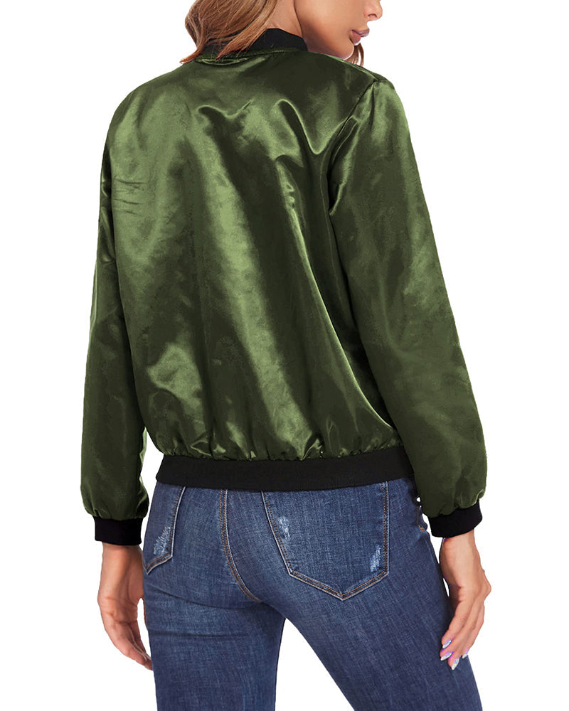 Aurélinea – Veste Zippée Femme Style Décontracté et Confort Quotidien