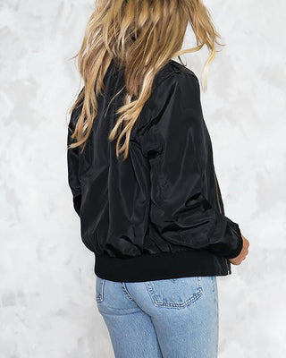 Aurélinea – Veste Zippée Femme Style Décontracté et Confort Quotidien