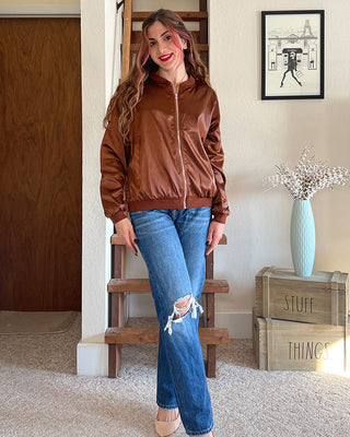 Aurélinea – Veste Zippée Femme Style Décontracté et Confort Quotidien