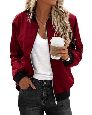 Aurélinea – Veste Zippée Femme Style Décontracté et Confort Quotidien
