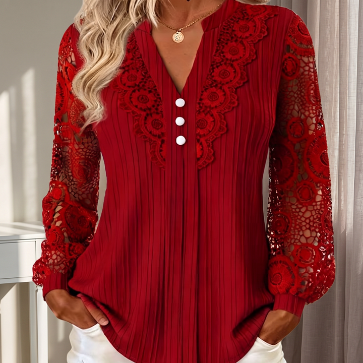 Margot | Blouse Dentelle Sophistiquée