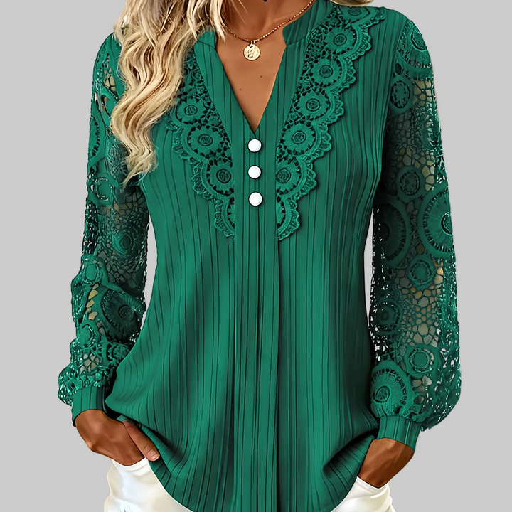 Margot | Blouse Dentelle Sophistiquée